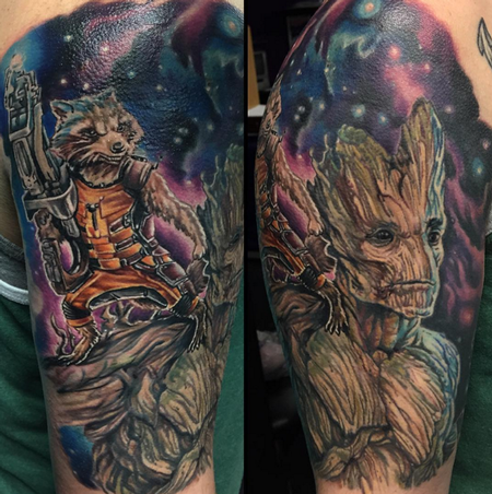 Tattoos - Guardians of the Galaxy Color Tattoo - 115363